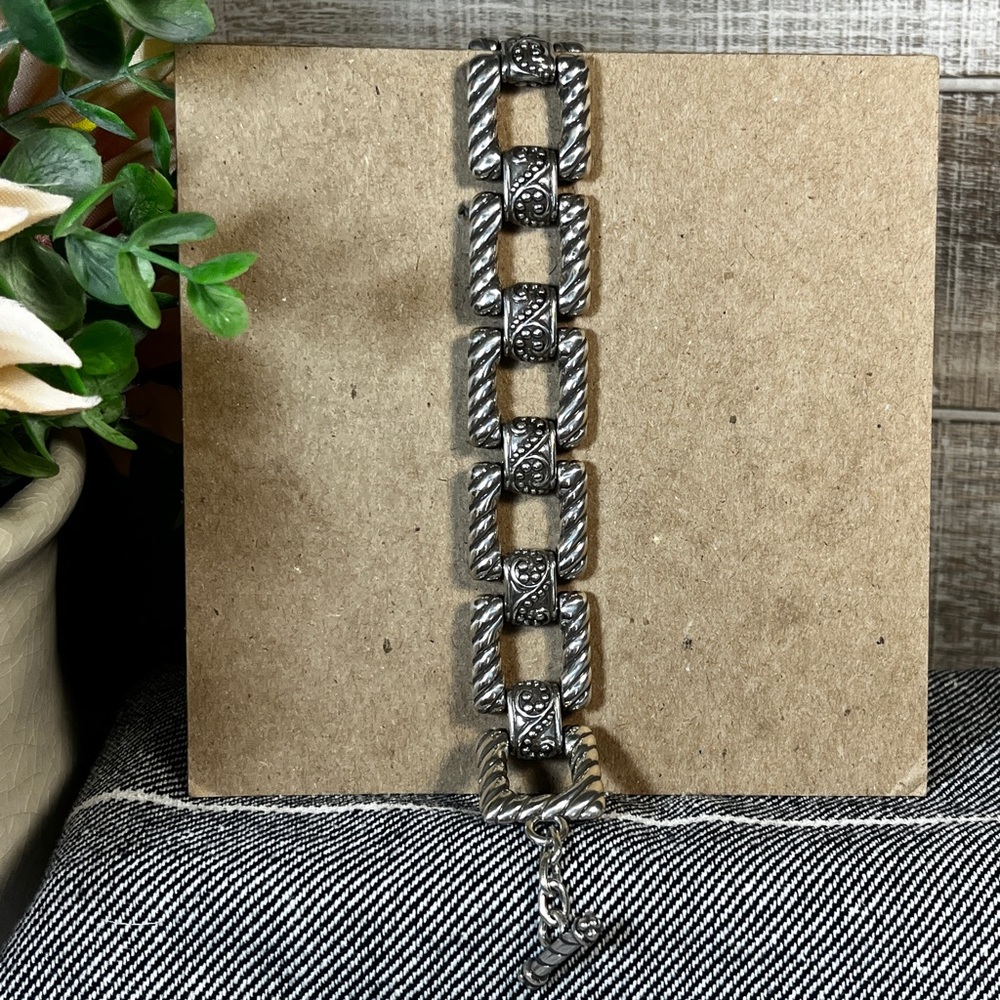 Brighton Woven Link Toggle Bracelet